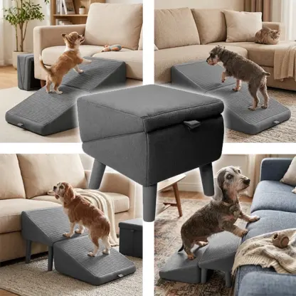 PawStep™ pouf 2 in 1 e rampa per cani