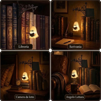 ShelfWisp™ lanterna fantasma da libreria – 2 pz