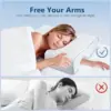 ArmSnug™ cuscino in memory foam per un comodo supporto al braccio