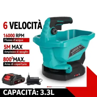 SpreadFlow™ diffusore di semi e sale senza fili