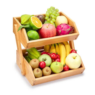 Cesto di frutta a due piani Fruito