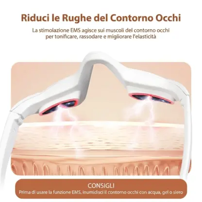 Occhiali EyeGlow™ per la cura degli occhi a terapia della luce