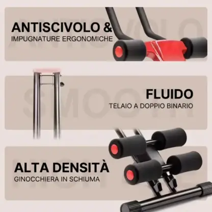 AbFlex™ macchina per crunch addominali