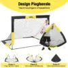 Tiro a rete SoccerShot™ per bambini con bersaglio