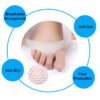Set di cuscinetti plantari in silicone GelPad