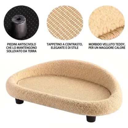 SlashNap™ cuccia tiragraffi per gatti a forma di divano