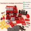 MagnaFleet™ Set di tessere magnetiche componibili 8 in 1
