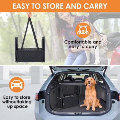StairPup™ rampa per animali domestici pieghevole a 4 gradini