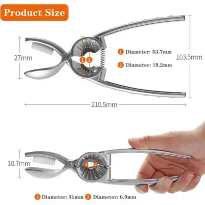 NutCracker™ 2 in 1 schiaccianoci per castagne e noci