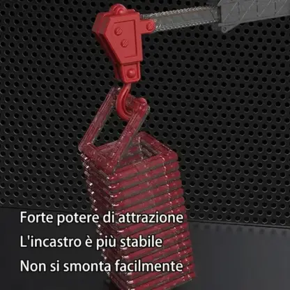 MagnaFleet™ Set di tessere magnetiche componibili 8 in 1