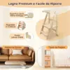 BabyTower™ torre di apprendimento in legno regolabile-middle