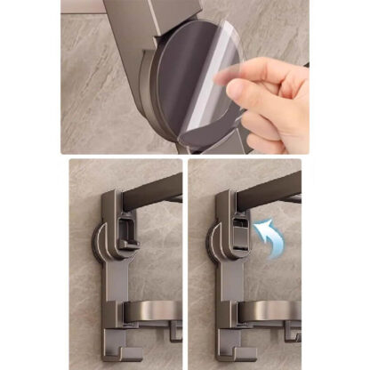 Mensola pieghevole per il bagno BathLux™-middle