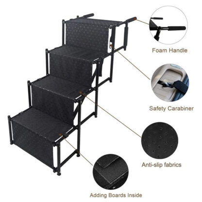 StairPup™ rampa per animali domestici pieghevole a 4 gradini-middle