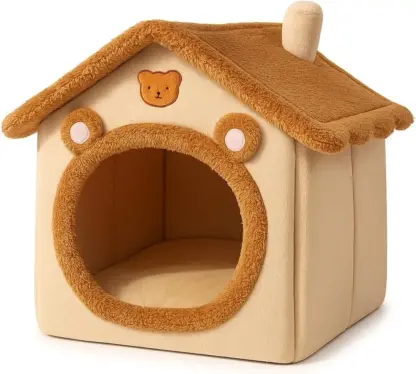 FluffHut™ cuccia peluche per animali domestici