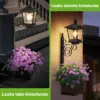 BloomLamp™ gėlių vazonas su saulės lempa