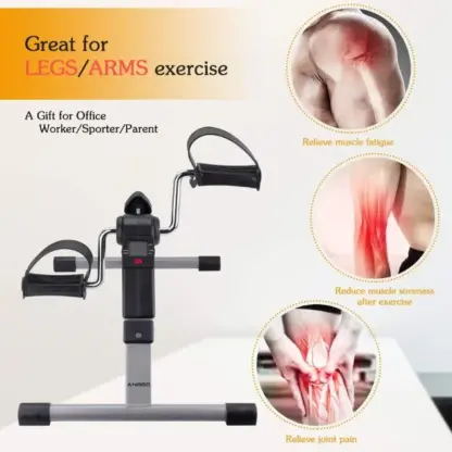 PedalFlex™ mini sulankstomas pedalų dviratis su skaitikliu