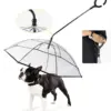 PawBrella™ reguliuojama šunų pavadžio skėtis
