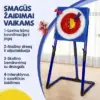 AimStrike™ vaikų kirvukų ir šurikenų mėtymo žaidimas