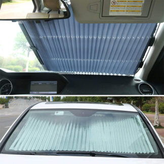 Ištraukiamas automobilio uždangalas nuo saulės SolarProtect