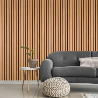 WoodyPanel™ sustiprintas savaime lipnus sienų panelis - 10m ritinys (6m²)