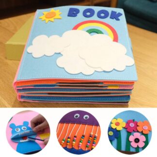 Montessori interaktyvi knyga RainbowDays
