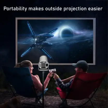 GameProjecto™ 4K projektorius su 20000 žaidimų, programėlių ir 2 valdikliais