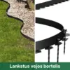 EasyBorder™ plastikinis vejos bordiūras su vinimis - 10m