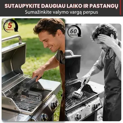 CharBlaze™ elektrinis grilio valymo šepetys