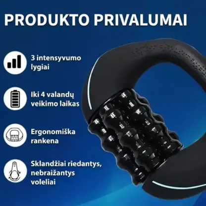 RolloMax™ elektrinis kūno masažo volelis
