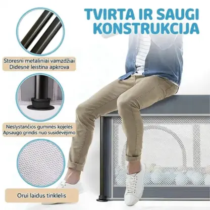 NestPlay™ sulankstomas vaikų maniežas (127 x 127 cm)