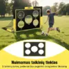 SoccerShot™ vaikiški futbolo vartai su taikiniu