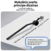 FurnyFlex™ baldų transportavimo ratukų rinkinys