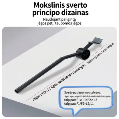 FurnyFlex™ baldų transportavimo ratukų rinkinys