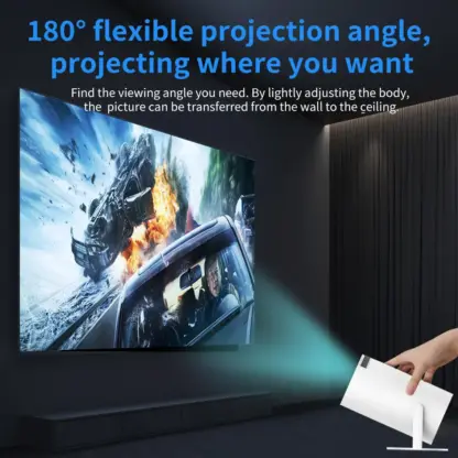 GameProjecto™ 4K projektorius su 20000 žaidimų, programėlių ir 2 valdikliais