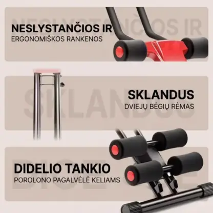 AbFlex™ pilvo preso treniruoklis