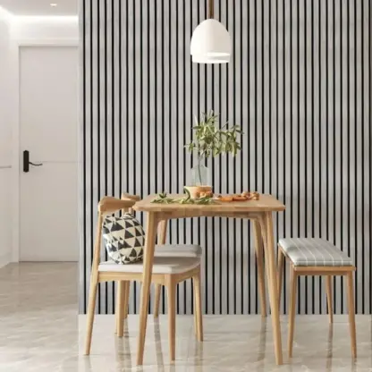 WoodyPanel™ sustiprintas savaime lipnus sienų panelis - 10m ritinys (6m²)