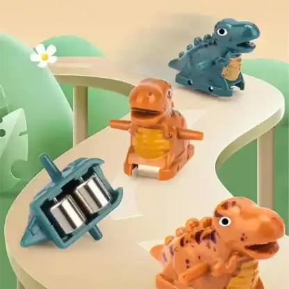 DinoSlide™ vaikų elektrinė dinozauro čiuožykla