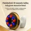 CelluSculpt™ priešceliulitinis šildomasis masažuoklis odos stangrinimui