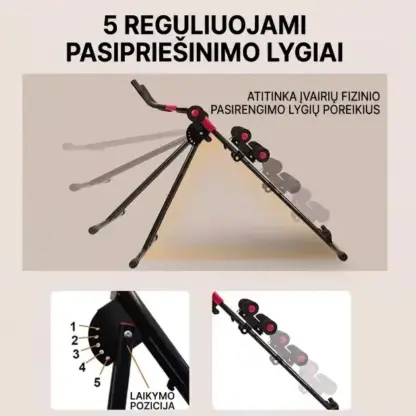 AbFlex™ pilvo preso treniruoklis
