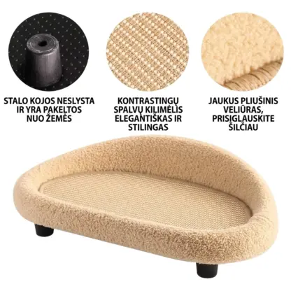SlashNap™ sofos formos kačių draskymo guolis