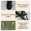ComfyCamper™ sulankstoma paminkštinta kempingo sėdynė