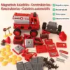 MagnaFleet™ 8 in 1 magnetinių plytelių konstravimo rinkinys