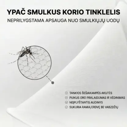 ItchyBarrier™ sulankstomas kūdikio tinklelis nuo uodų