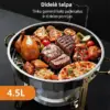DineLux™ maisto pašildymo indas 4,5L