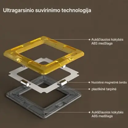 MagnaFleet™ 8 in 1 magnetinių plytelių konstravimo rinkinys