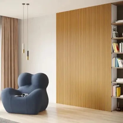 WoodyPanel™ sustiprintas savaime lipnus sienų panelis - 10m ritinys (6m²)