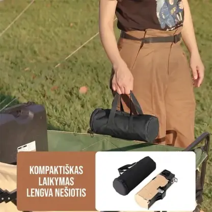 FlameGo™ nešiojama sulankstoma dujinė viryklė