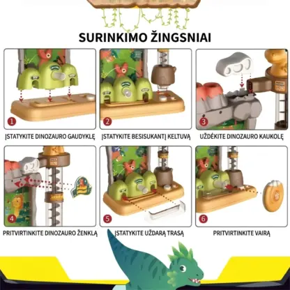 Dinozaurų kamuoliuko gaudyklės žaidimas DinoSnap™