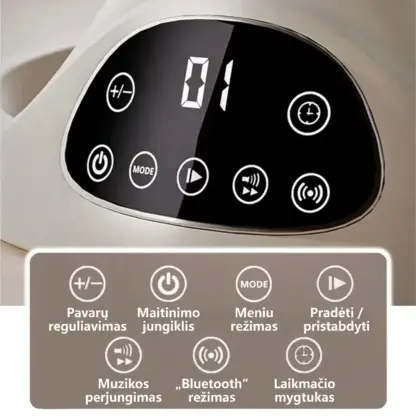 Elektrinis kūdikių supynės su nuotolinio valdymo pultu RockyBaby™