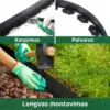 EasyBorder™ plastikinis vejos bordiūras su vinimis - 10m-middle